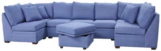 Byron sectional sofa configuration components example
