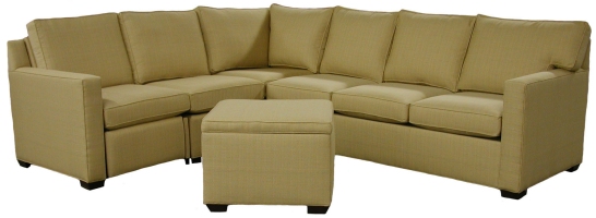 Crawford sectional sofa configuration components example