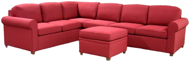 Roth sectional sofa configuration components example