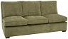Crawford Armless Queen Sleeper Sofa