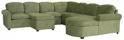 Roth Sectional Sofa - Spruce