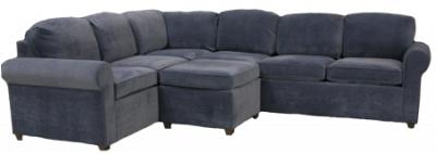 Roth Sectional Sofa - Denim