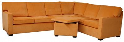 Crawford Sectional Sofa - Mt Zion Carrot