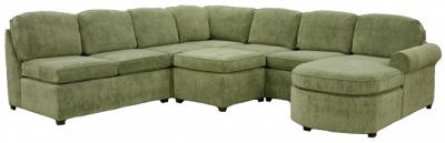 Roth Sectional Sofa - Heather