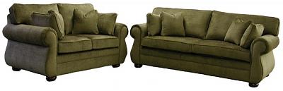 Kingsley sofa and loveseat