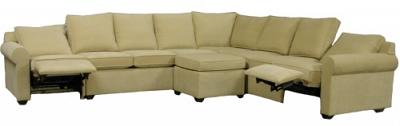 Roth Sectional Sofa - Jaguar Bone