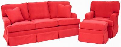 English Collection - sofa, chair, ottoman