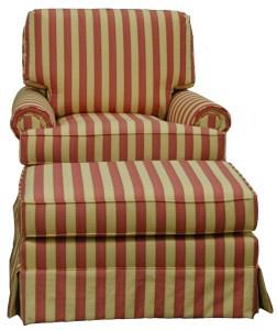 Eliot swivel rocker and ottoman