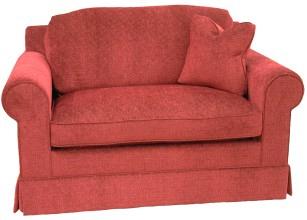 Hughes sleeper chair in Chenille