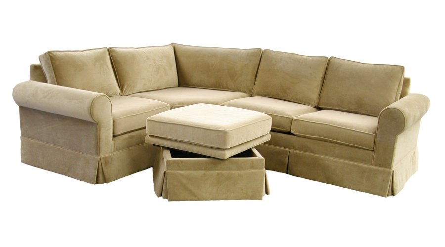 Ina Chair Custom Sectional Sofa, American Made Sofa Sectionals