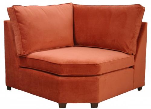 Hall Sectional Sofa Corner Wedge Carolina Chair Hall Corner Wedge