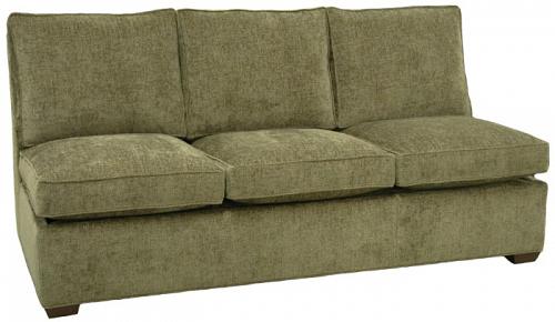 Crawford Armless Queen Sleeper Sofa