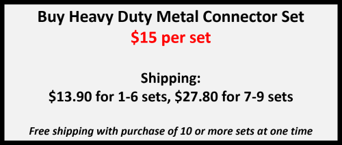 Buy sectional sofa connectors heavy duty metal