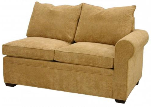 Byron 1-Arm Loveseat Right Facing