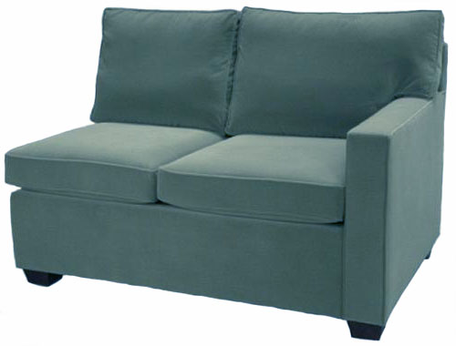 Crawford 1-Arm Loveseat Right Facing