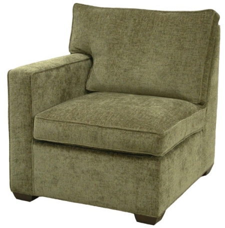 Crawford 1-Arm Chair Left Facing