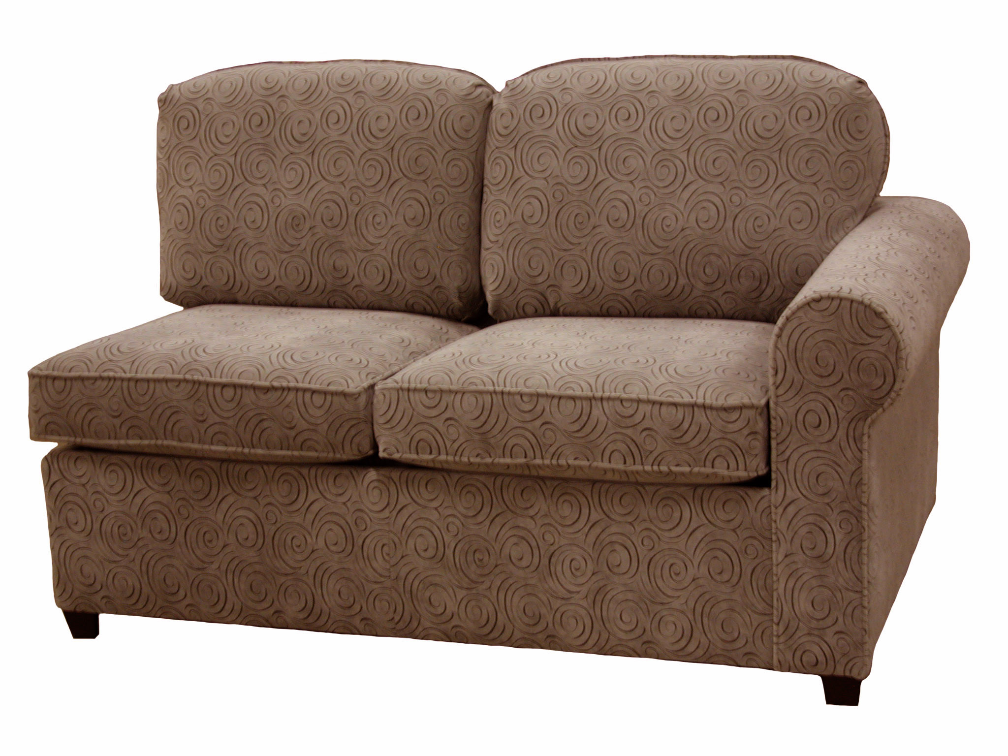 Roth 1-Arm Twin Sleeper Sofa Right Facing