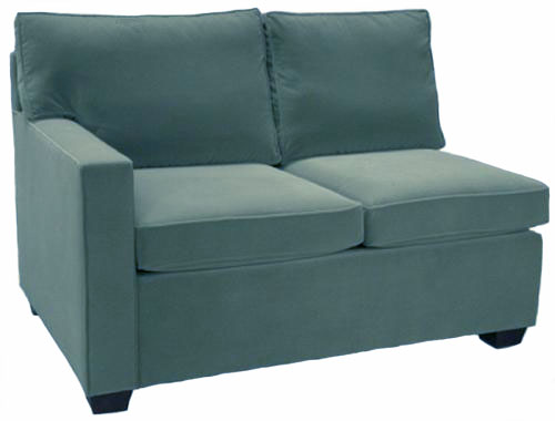 Crawford 1-Arm Loveseat Left Facing