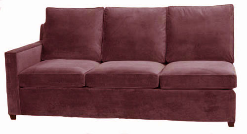 Hall 1-Arm Queen Sleeper Sofa Left Facing